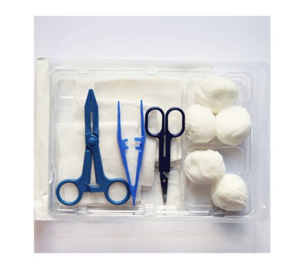 ست پانسمان با پنس و قیچی سوپا