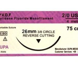 انواع نخ و سوزن PVDF با سوزن های مختلف راند و کاتینگ از صفر تا 6/0