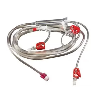 ست لوله رابط همودیالیز استاندارد مدل 4002، دوترانسدیوسر، مناسب برای دستگاه دیالیز فرزنیوس، برند سوپا