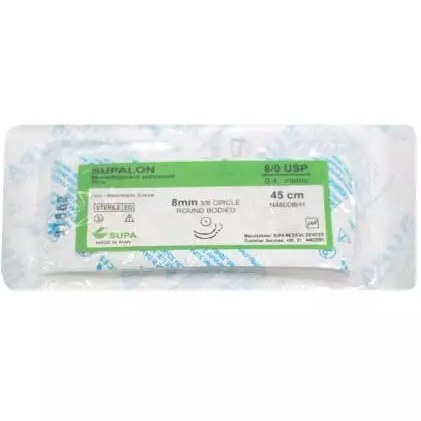 نخ و سوزن سوپابن (پلی گلایکولیک اسید) با سوزن 63mm