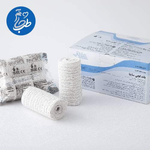 باند گچی ارتوپدی (بافت لینو نخ 40) سایز 15×250 سانتی‌متر، رول