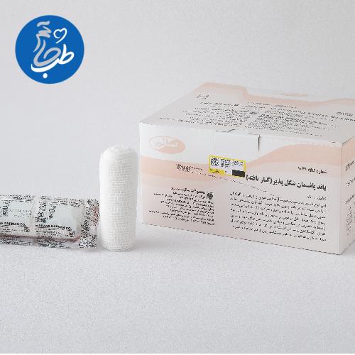 باند پانسمان كنار بافته شكل پذير cm 180x5 سالم