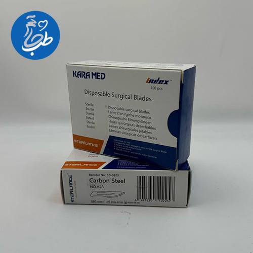 تیغ جراحی سایز 23 index تیغ جراحی سایز 23 index