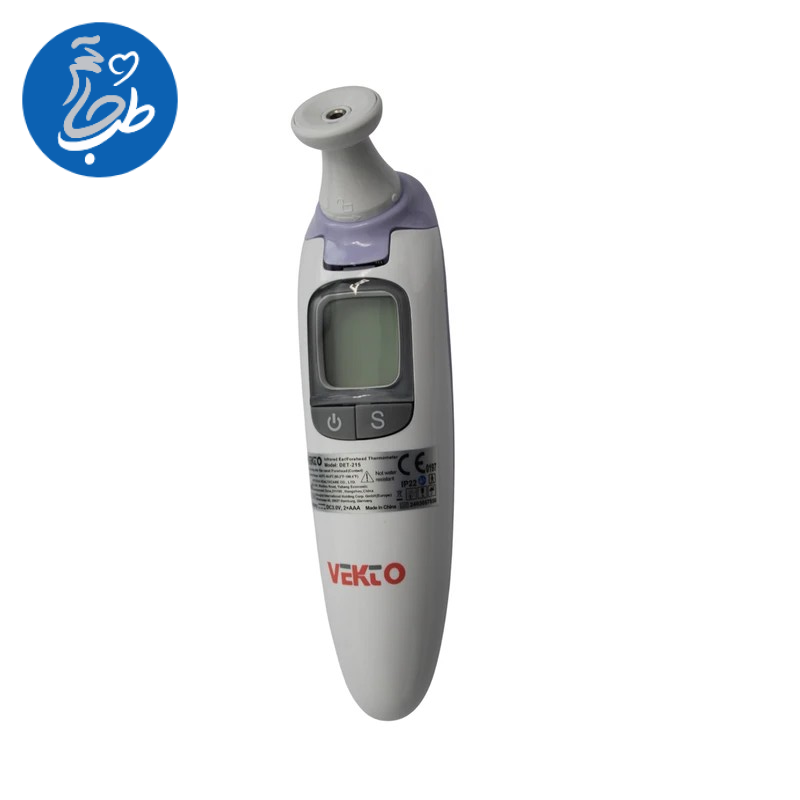 ترمومتر مادون قرمز تماسی گوش و پيشانی مدل DET-215 - تصویر 1